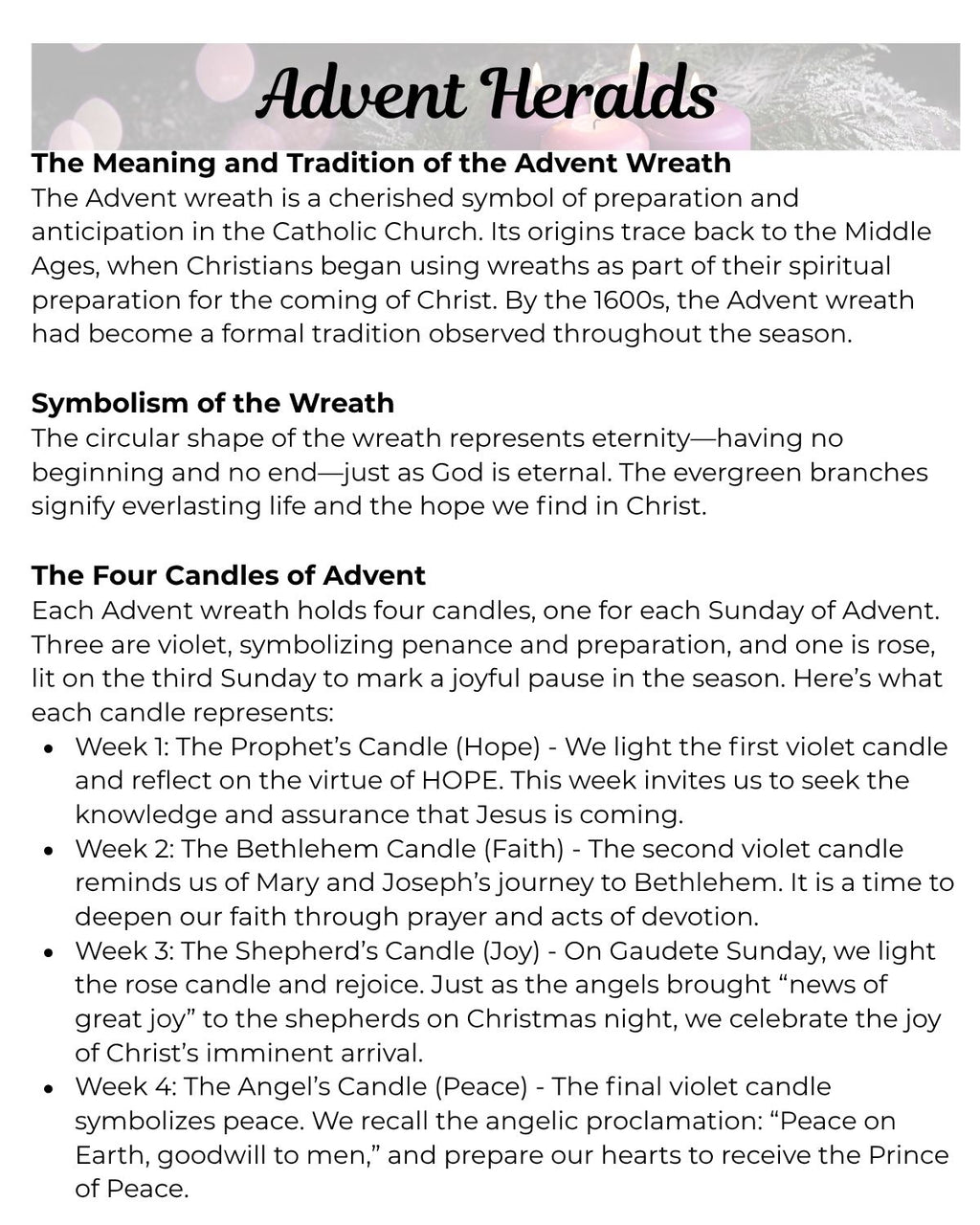 Advent Heralds