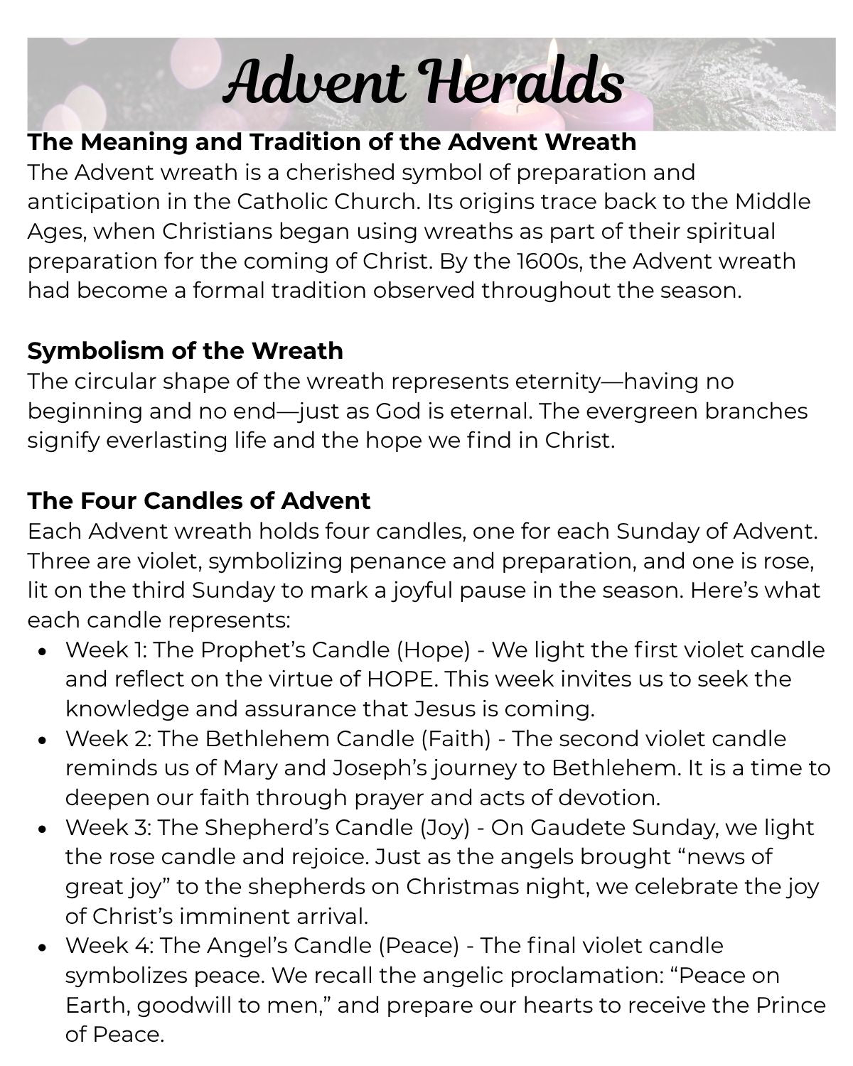 Advent Heralds