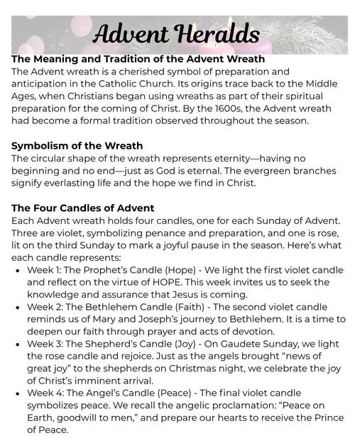 Advent Heralds