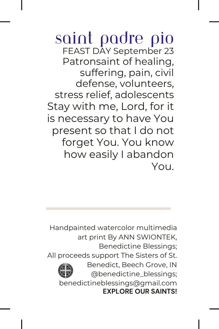 St. Padre Pio