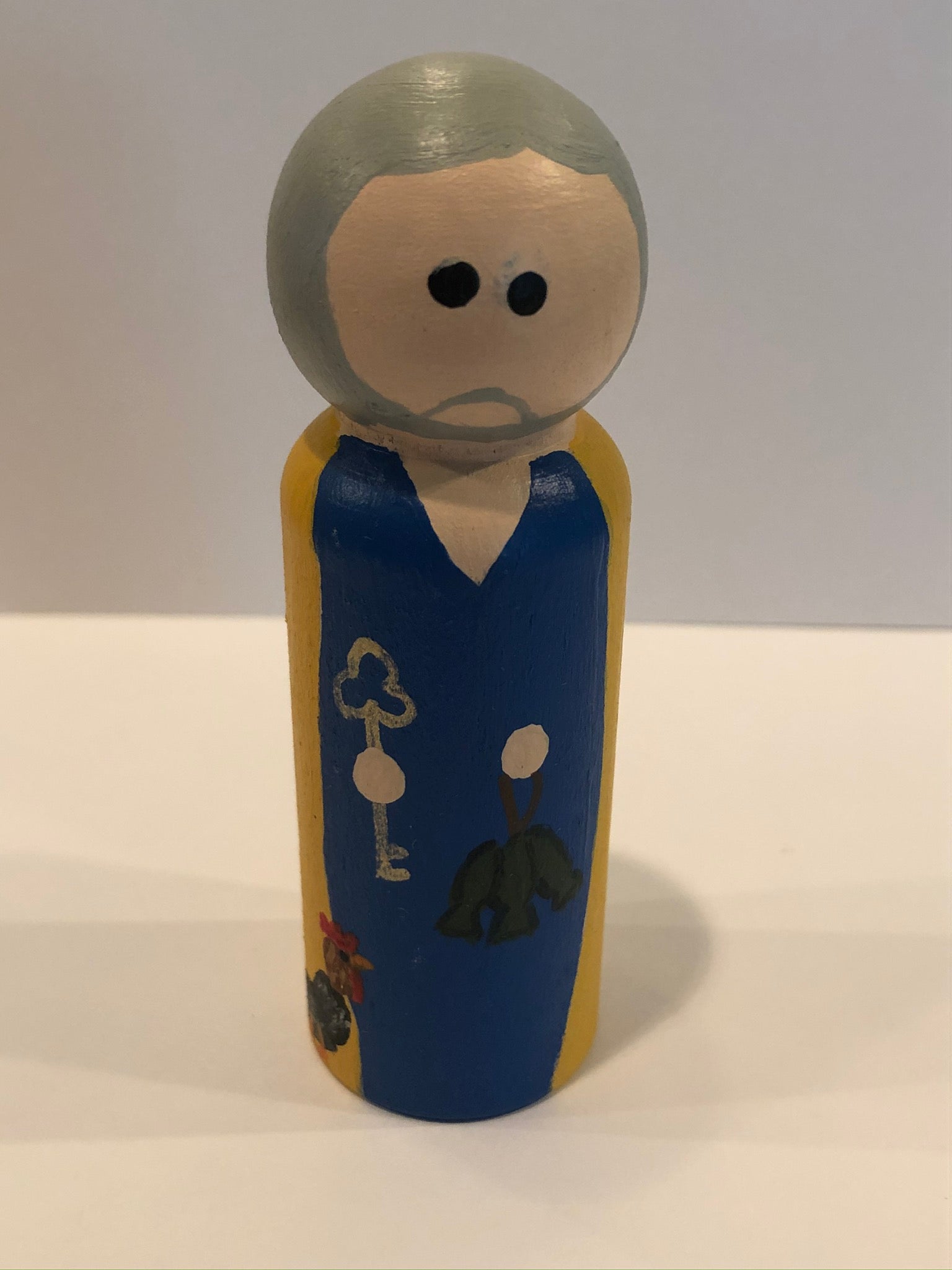 St Peter peg doll