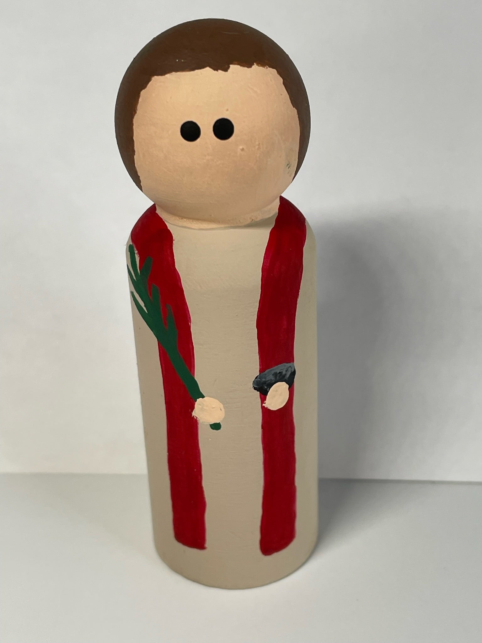 St Stephen peg doll