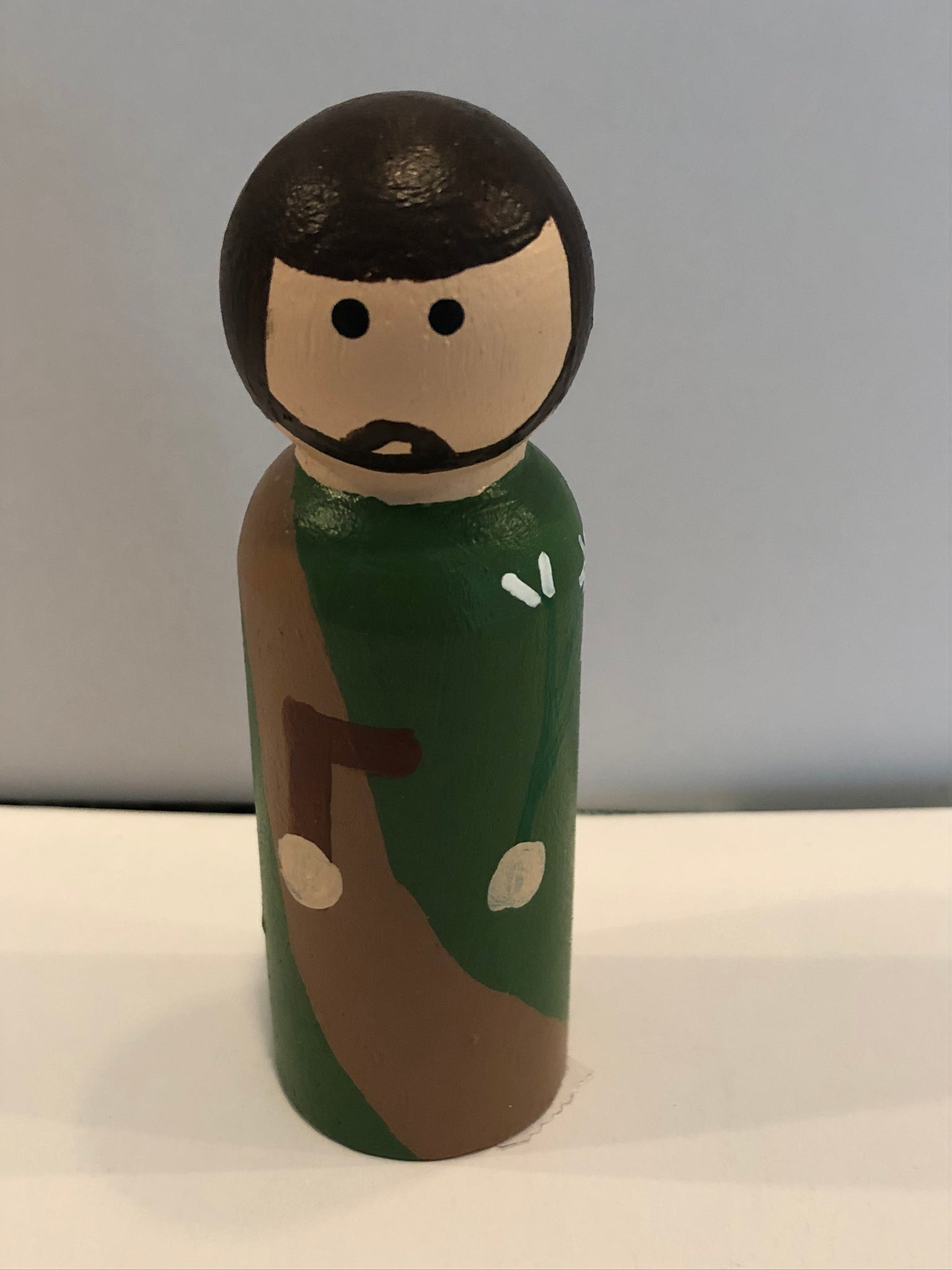 St Joseph peg doll