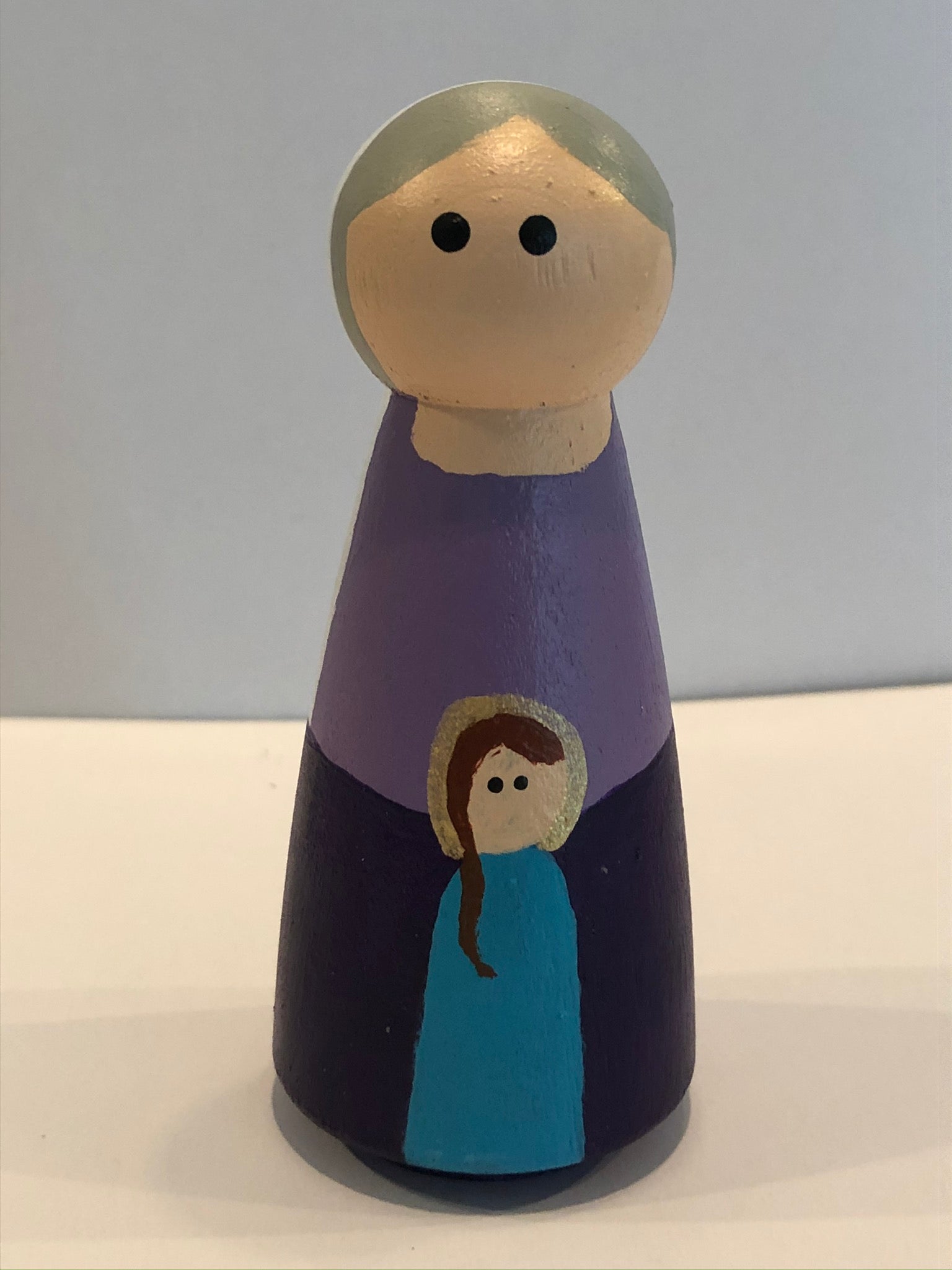 St Anne peg doll