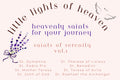 Saints of Serenity Collection — Little Saints of Heaven Watercolor Print Set