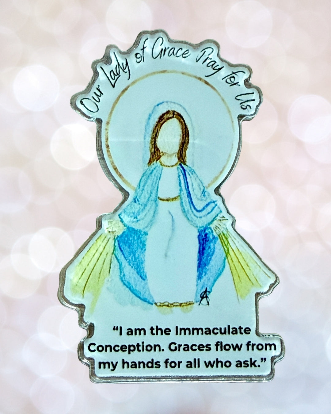 Our Lady of Grace Little Saint Magnet