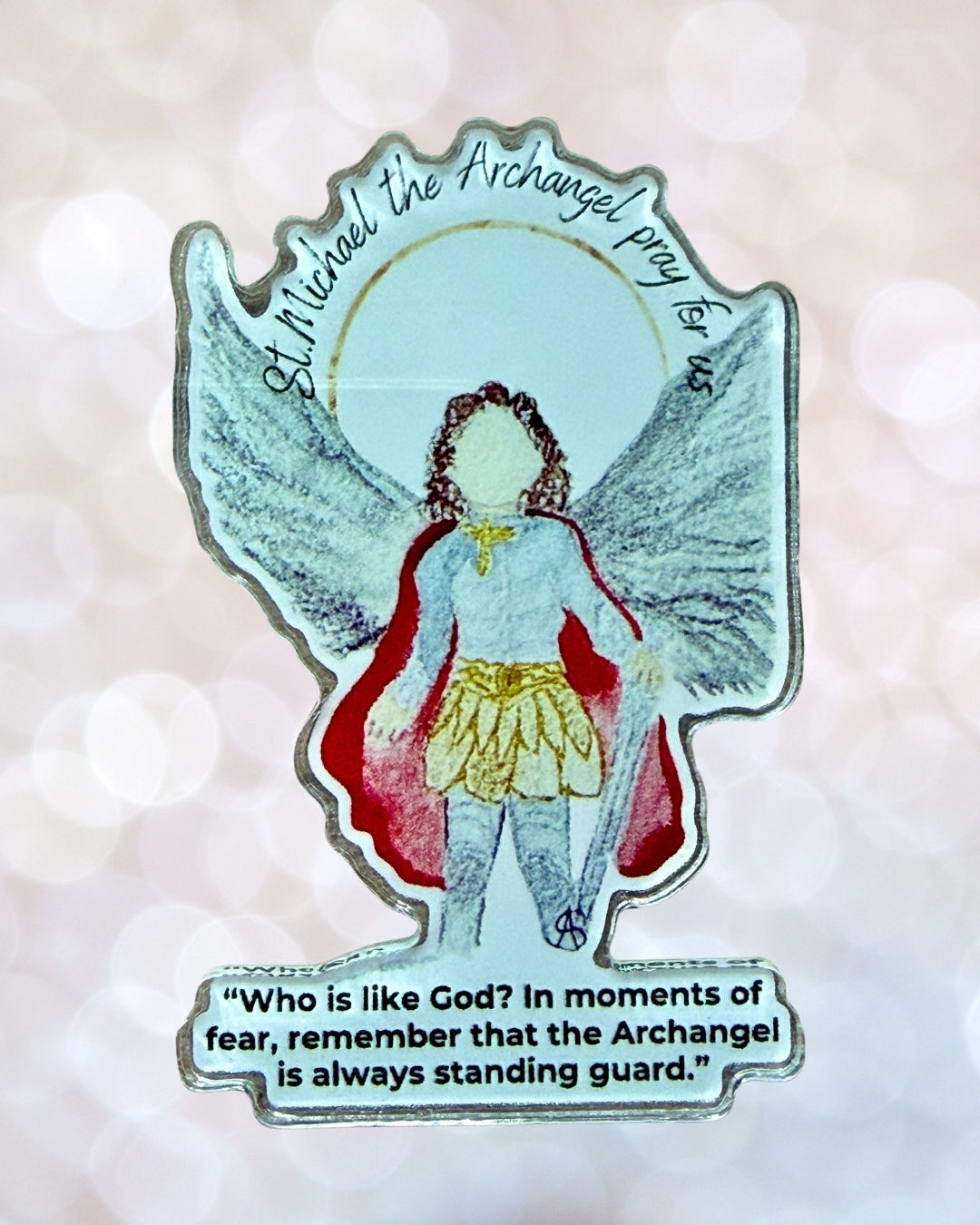 St Michael the Archangel Little Saint Magnet