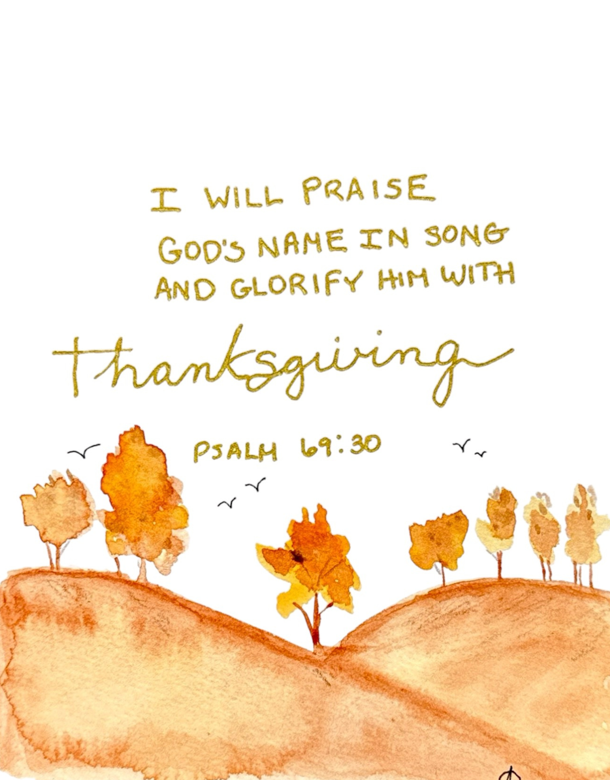 Thanksgiving Psalm