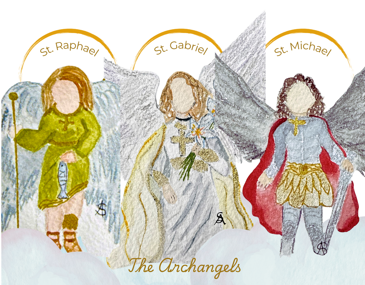 The Warrior, Messenger, and Healer - Divine Trinity Archangels