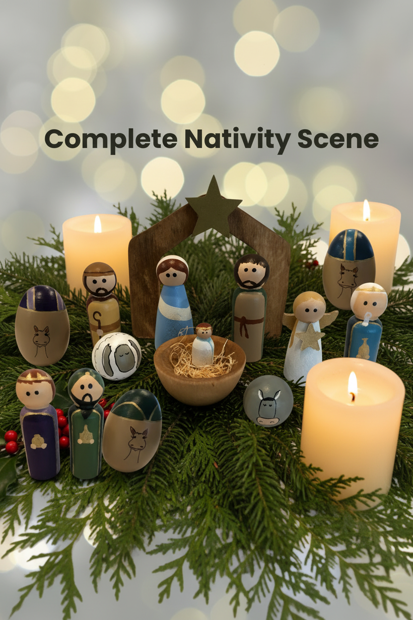 Complete Nativity Set